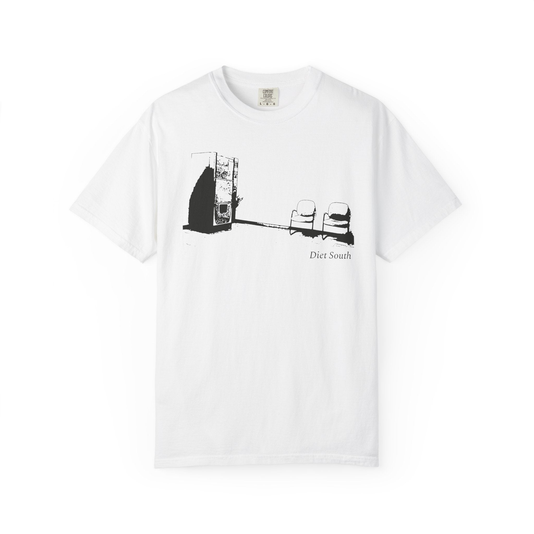 waiting room t-shirt white